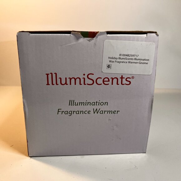 IllumiScents Christmas Gnome Ceramic Wax Warmer Fragrance Winter Holiday New - Picture 7 of 7